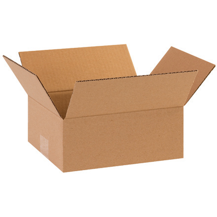 10 x 9 x 4" Flat Corrugated Boxes