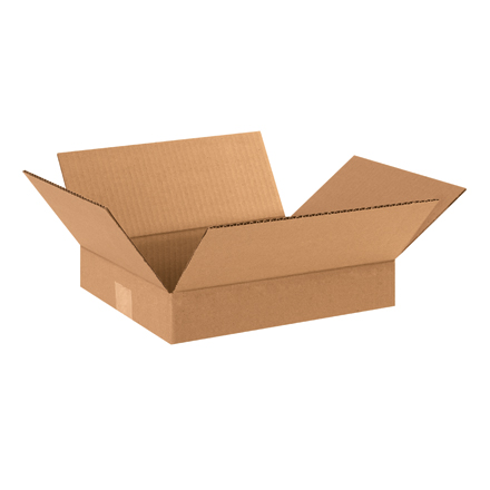 13 x 11 x 2" Flat Corrugated Boxes