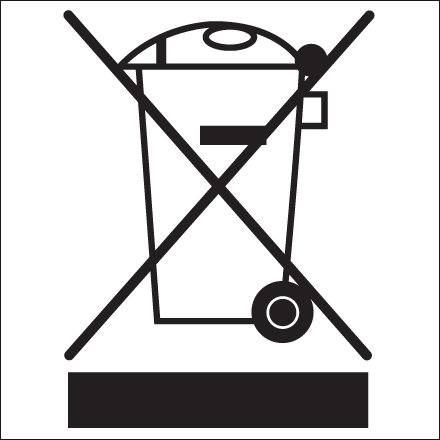 1 x 1" - WEEE Regulated Labels