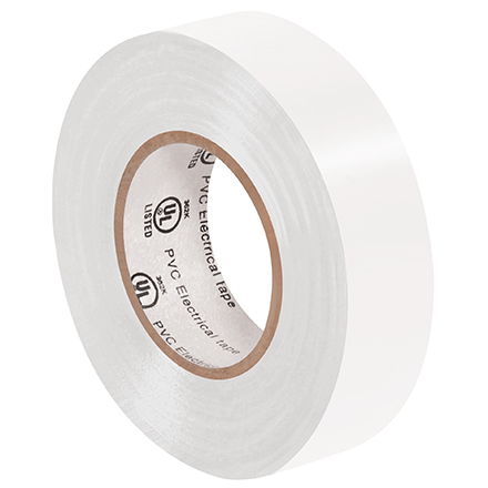 3/4" x 20 yds. White Electrical Tape