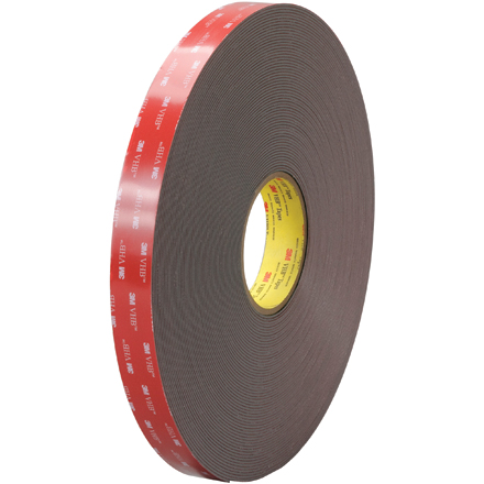 1" x 5 yds. Black 3M<span class='tm'>™</span> 4979F VHB<span class='tm'>™</span> Tape